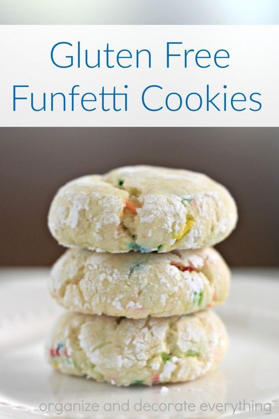Gluten Free Funfetti Cookies -   11 gluten free cake Cookies ideas
