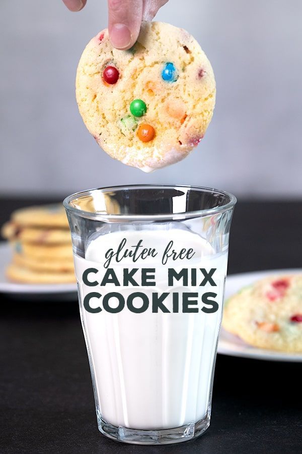 4-Ingredient Cake Mix Cookies -   11 gluten free cake Cookies ideas
