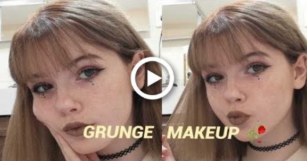 Easy Grunge makeup // -   11 hipster makeup Grunge ideas