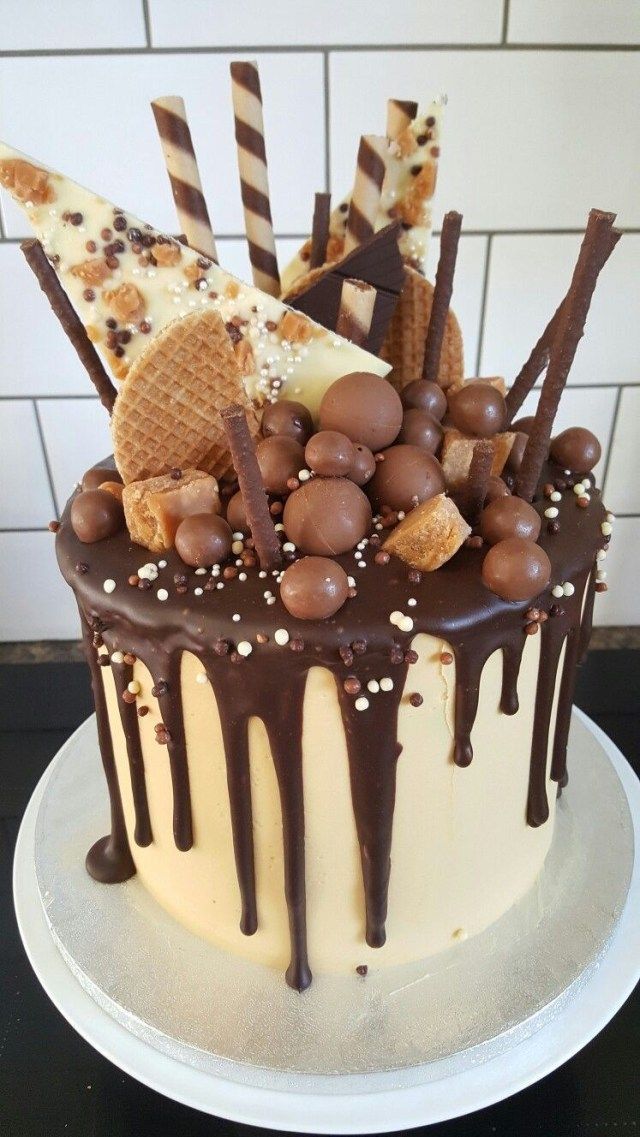 24+ Excellent Photo of 21St Birthday Chocolate Cake -   12 cake Drip baking ideas