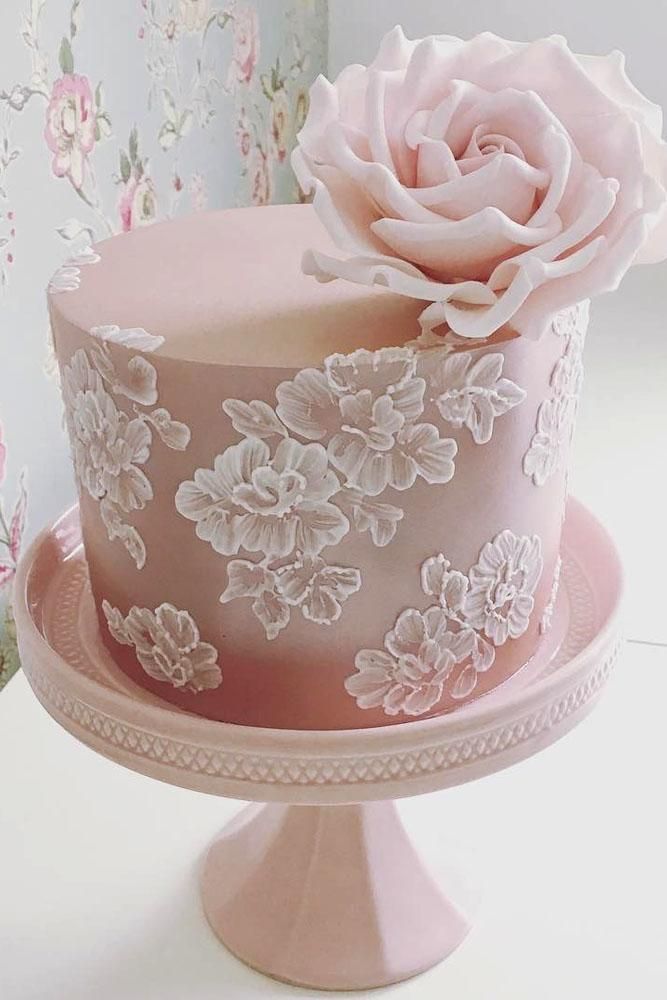 11 Amazing Wedding Cake Designers We Totally Love -   12 cake Pink small ideas