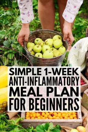 Anti-Inflammatory Meal Plan: 7-Day Anti-Inflammatory Diet for Beginners -   12 diet Anti Inflammatory weight loss ideas