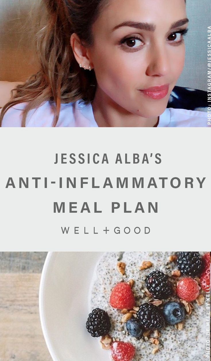 This is the anti-inflammatory eating plan Jessica Alba used to balance her blood sugar -   12 diet Anti Inflammatory weight loss ideas