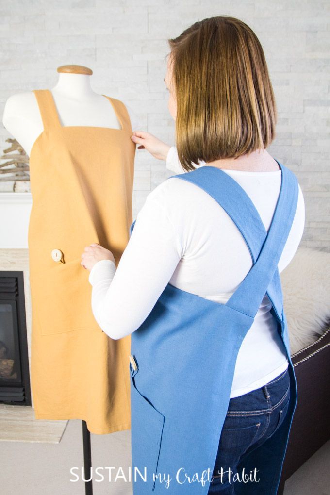 Versatile and Simple DIY Apron Pattern to Sew -   12 DIY Clothes Patterns free printable ideas