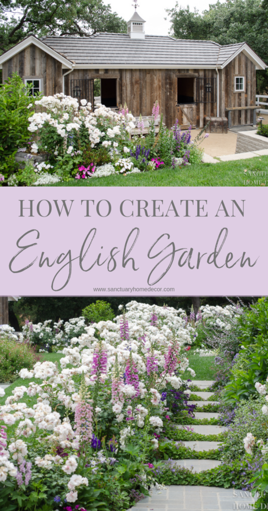How to Create a Romantic English Garden -   12 garden design English flower ideas