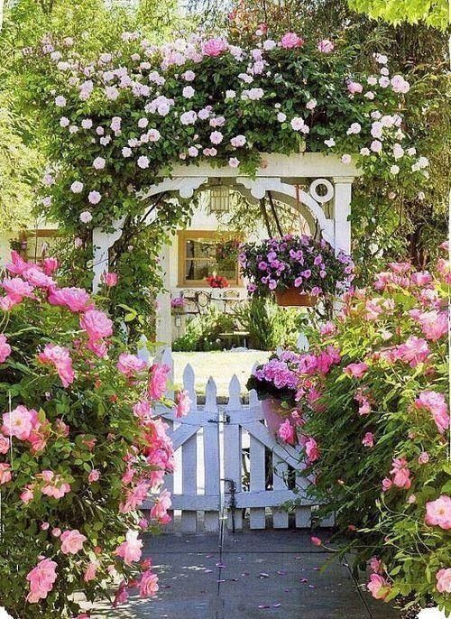 GREAT GARDEN GATE IDEAS -   12 garden design English flower ideas
