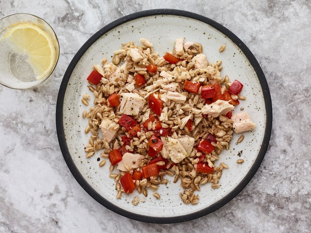 Red Pepper Farro With Tuna -   12 healthy recipes Tuna red peppers ideas