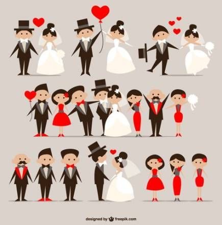 41+ Trendy wedding couple vector cartoon -   12 wedding Couple cartoon ideas