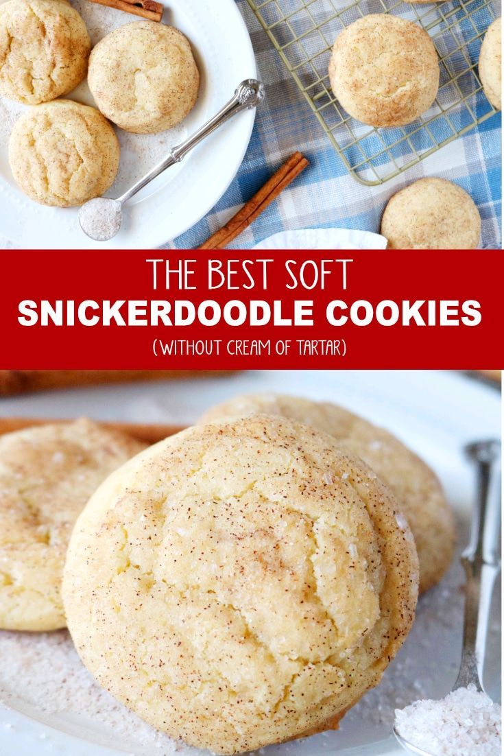 Chewy Snickerdoodle Cookies -   13 desserts Cookies snickerdoodles ideas