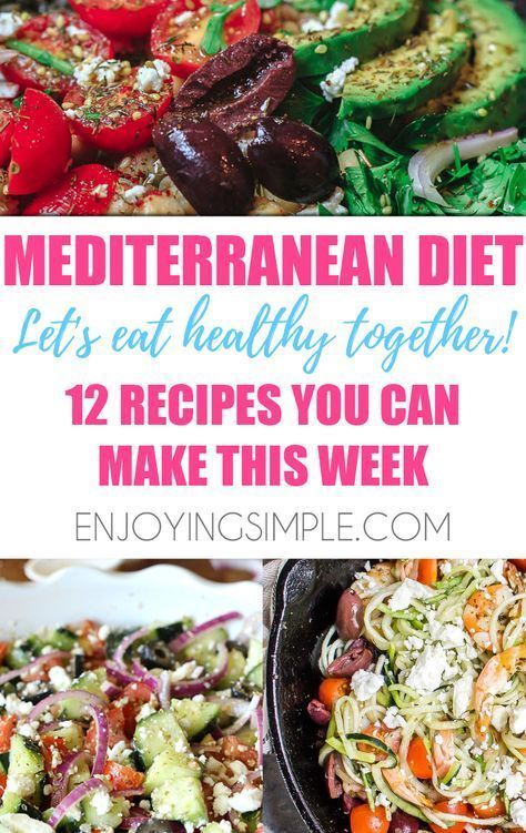 12 Easy Mediterranean Diet Friendly Recipes -   13 diet Easy 12 weeks ideas