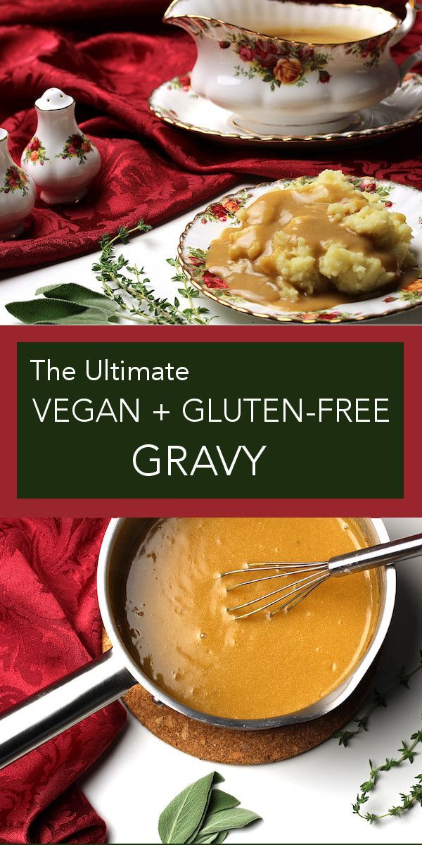 Vegan Gluten-Free Gravy -   13 holiday Christmas gluten free ideas