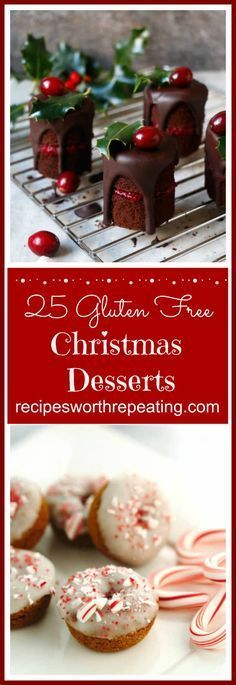 25 Gluten Free Christmas Desserts -   13 holiday Christmas gluten free ideas