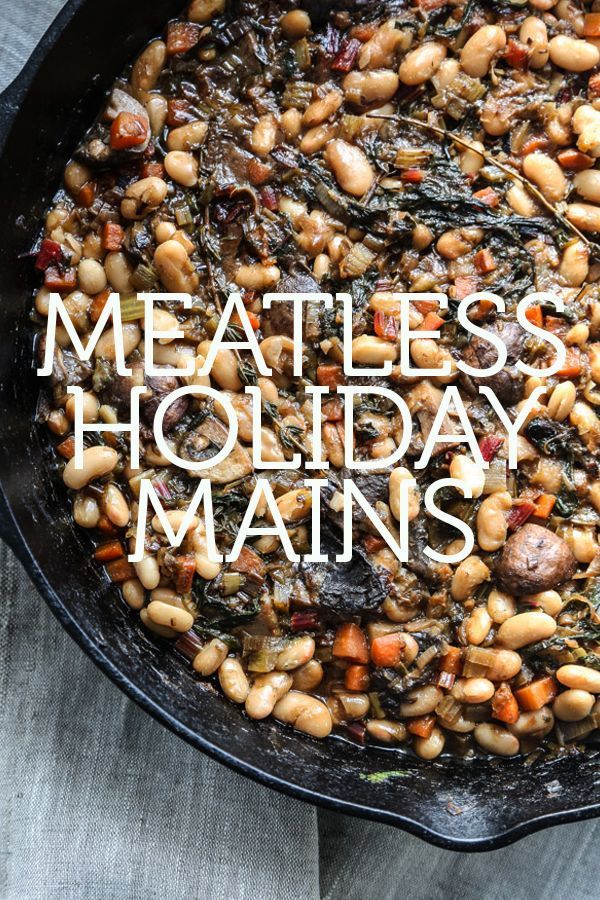 The Best Meatless Holiday Mains and Vegetarian Thanksgiving Recipes -   13 holiday Recipes main course ideas