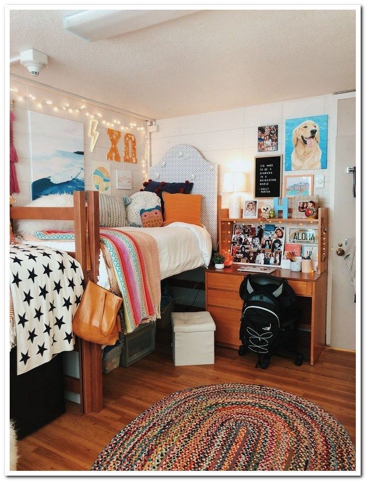 43 awesome college bedroom decor ideas and remodel 32 -   13 room decor Lights stars ideas