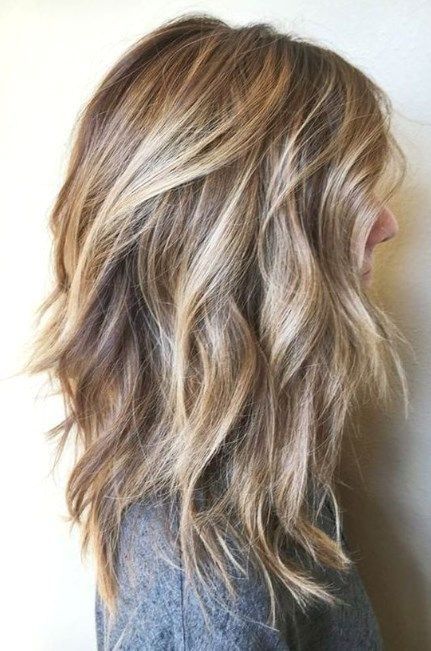 22 Cute Layered Hairstyles For Medium Hair -   13 types of hair Layered ideas
