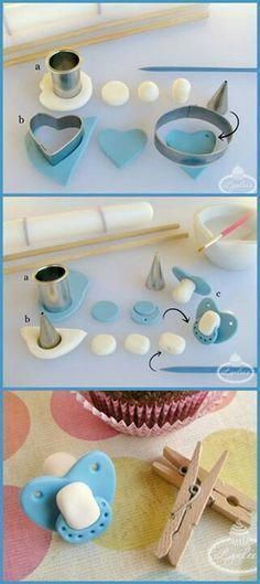 Creative Baby Shower Cake Designs: A Free Tutorial on Bluprint -   14 cake Decorating baby ideas