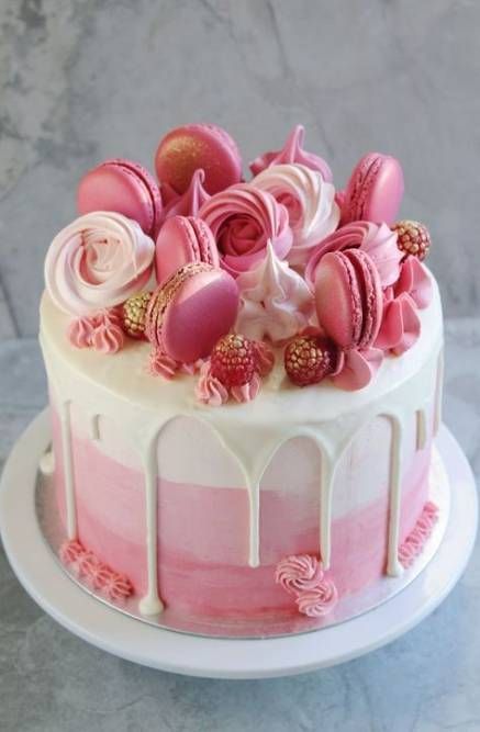46 Ideas baby girl shower cakes buttercream pink -   14 cake Decorating baby ideas