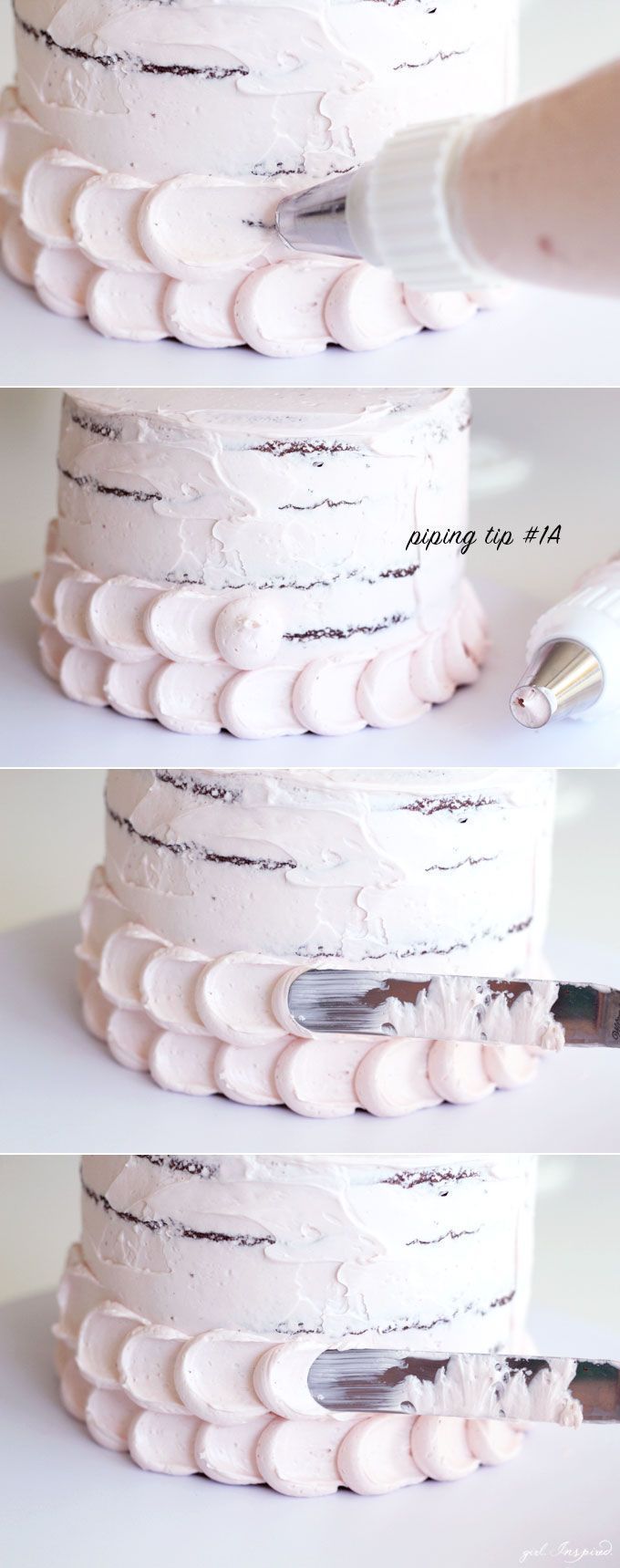 Simple and Stunning Cake Decorating Techniques -   14 cake Frosting techniques ideas