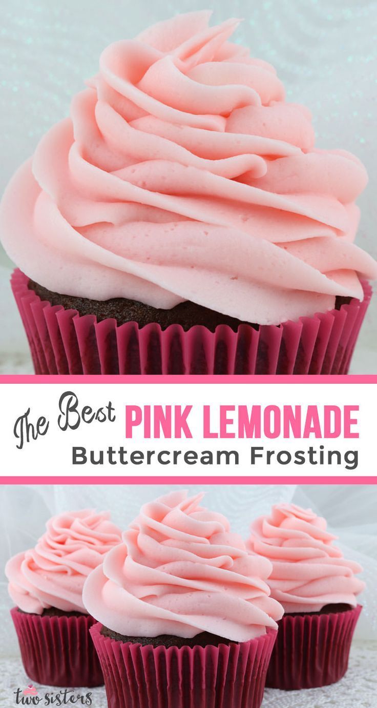The Best Pink Lemonade Frosting -   14 cake Pink icing ideas