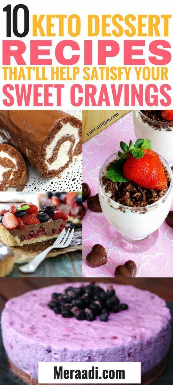 Keto Desserts: 10 Recipes To Satisfy Your Sweet Cravings -   14 desserts Light diet ideas