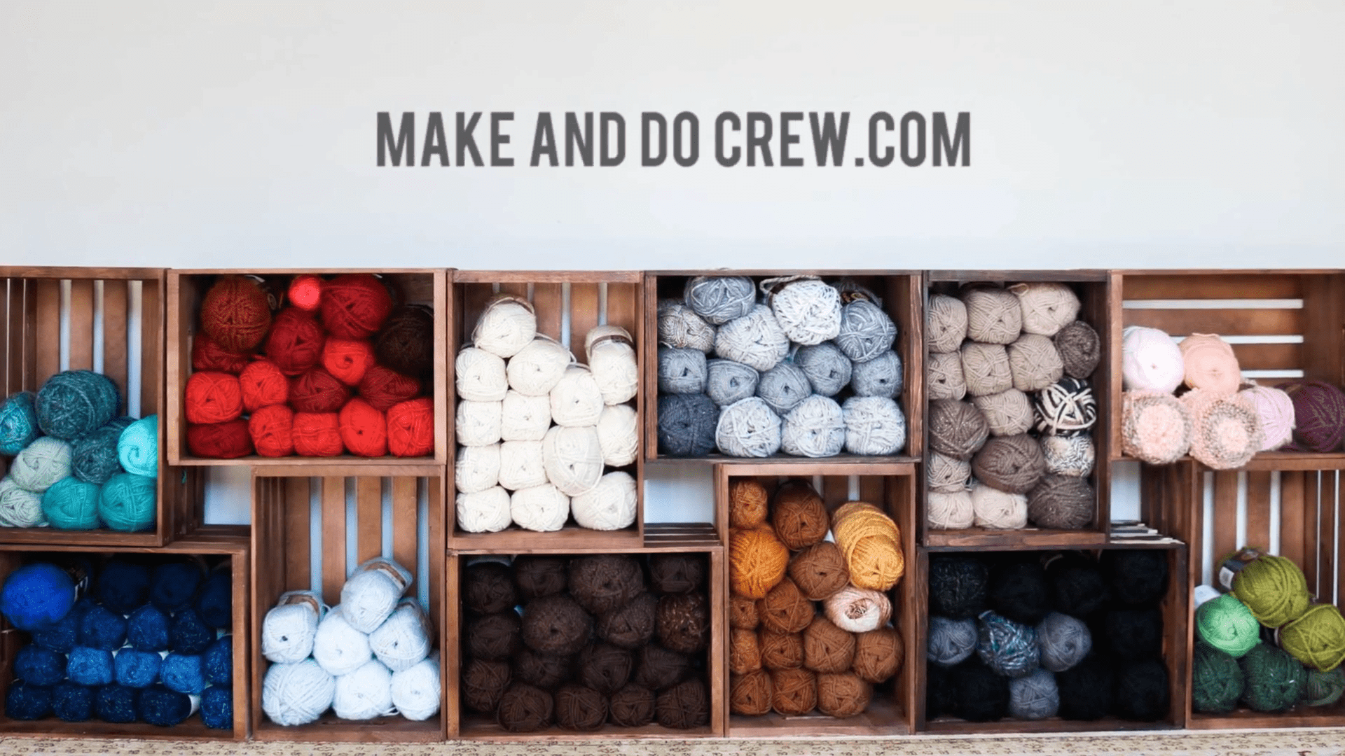 Easy DIY Yarn Stash Shelves -   14 diy projects Videos organizing ideas
