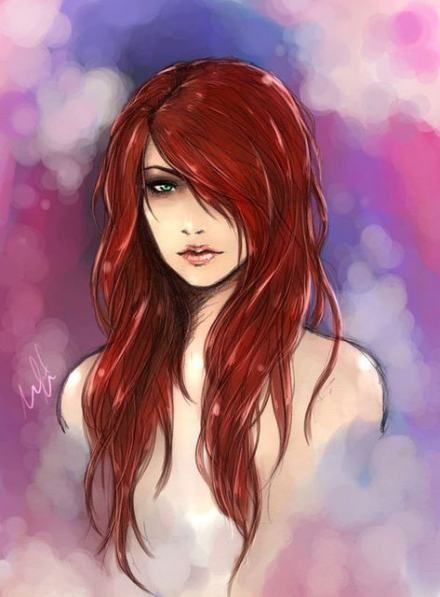 28 trendy ideas for hair red drawing girl character inspiration -   14 hair Red drawing ideas