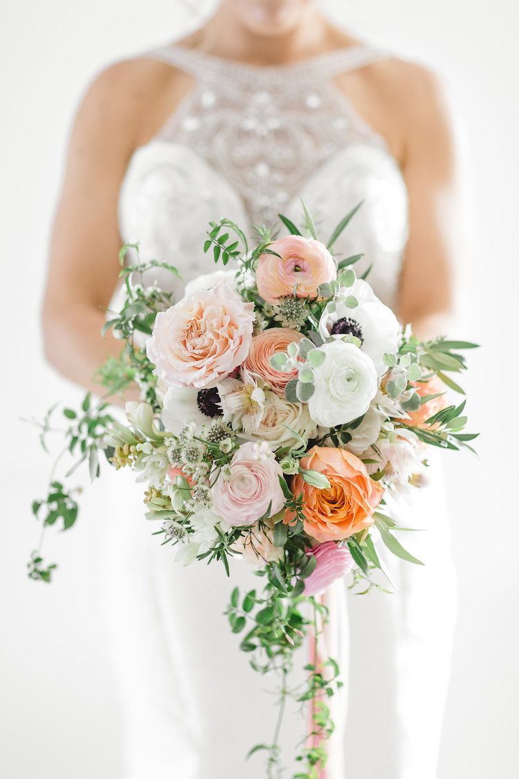Eek! Totes Gorgeous Coral Peach and Mint Spring Wedding! -   14 wedding Flowers peach ideas