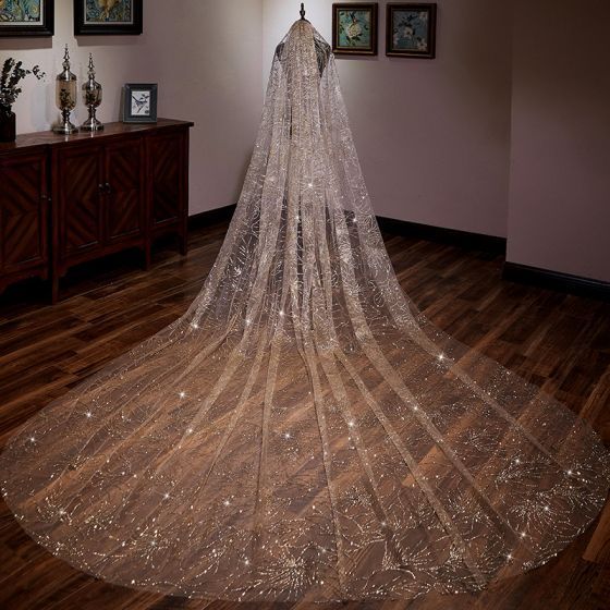 Sparkly Gold Glitter Wedding Veils 2019 -   14 wedding Veils glitter ideas