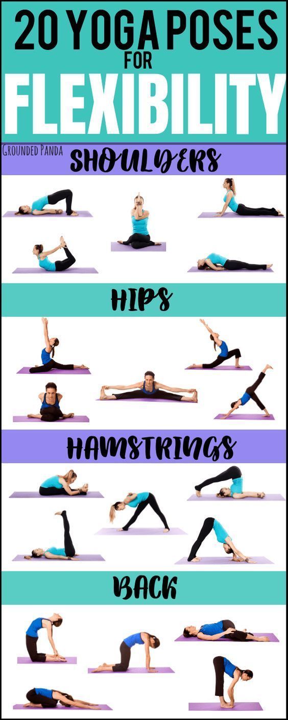 20 Beginner Yoga Poses for Flexibility (+ free printable) -   15 fitness Training for beginners ideas