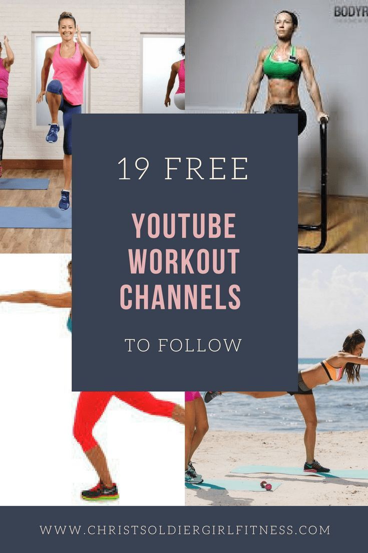 Top Free YouTube Workout Channels to follow -   15 fitness Training for beginners ideas