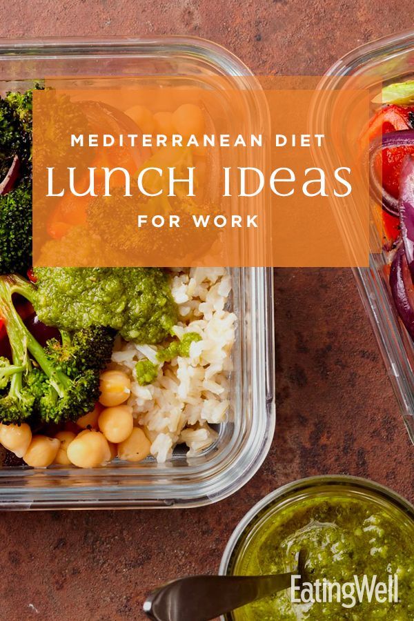 Mediterranean Diet Lunch Ideas for Work -   15 fun diet ideas
