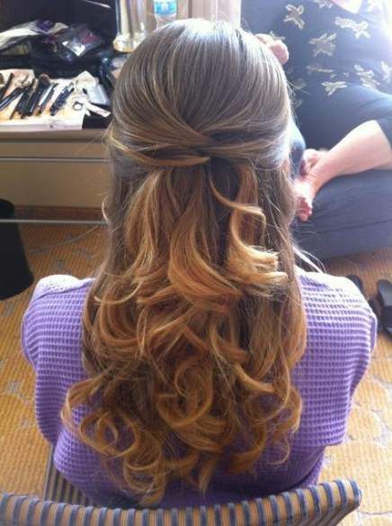 Best Bridal Hairstyles Half Up Half Down Medium Soft Curls Ideas -   15 hairstyles Bridal soft curls ideas