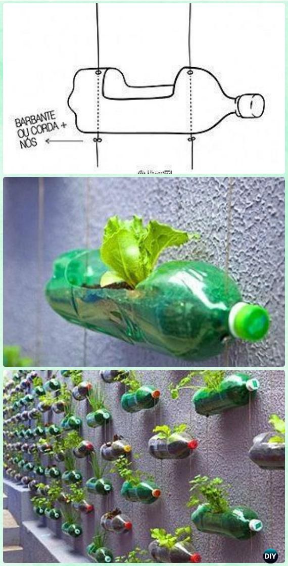 DIY Plastic Bottle Garden Projects & Ideas -   15 planting DIY bottle ideas
