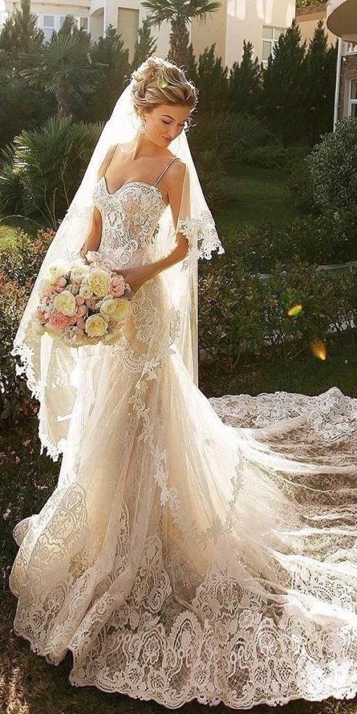 24 Romantic Bridal Gowns Perfect For Any Love Story -   15 wedding Gown romantic ideas