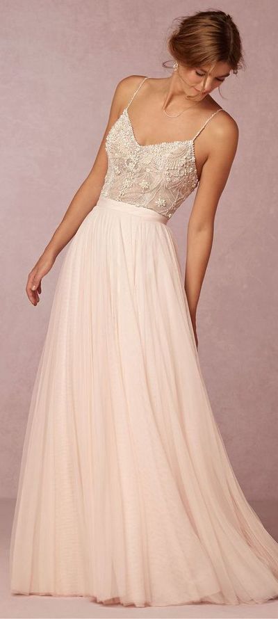 Custom Charming White Lace Prom Dress,Spaghetti Straps Evening Dress,Chiffon Long Prom Dress -   16 dress Patterns bridesmaid ideas