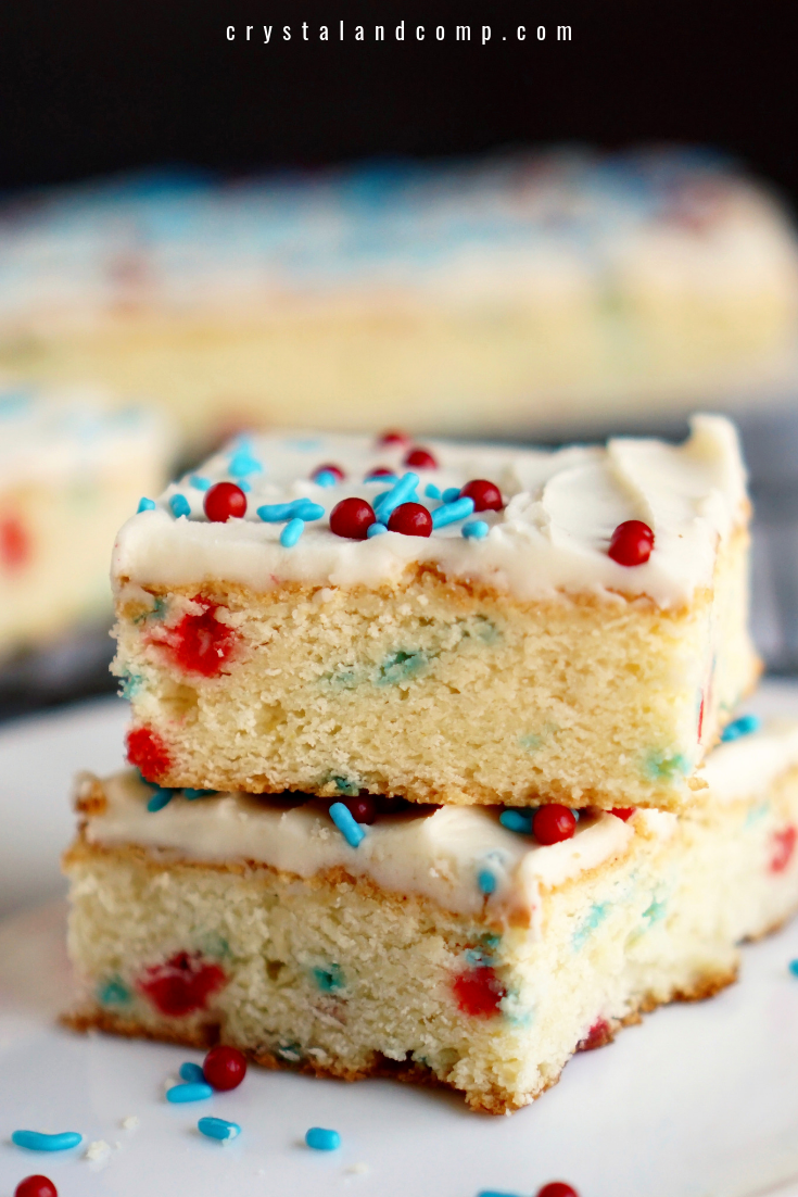 Easy 4th of July Cookie Bars -   16 fourth of july desserts For A Crowd ideas