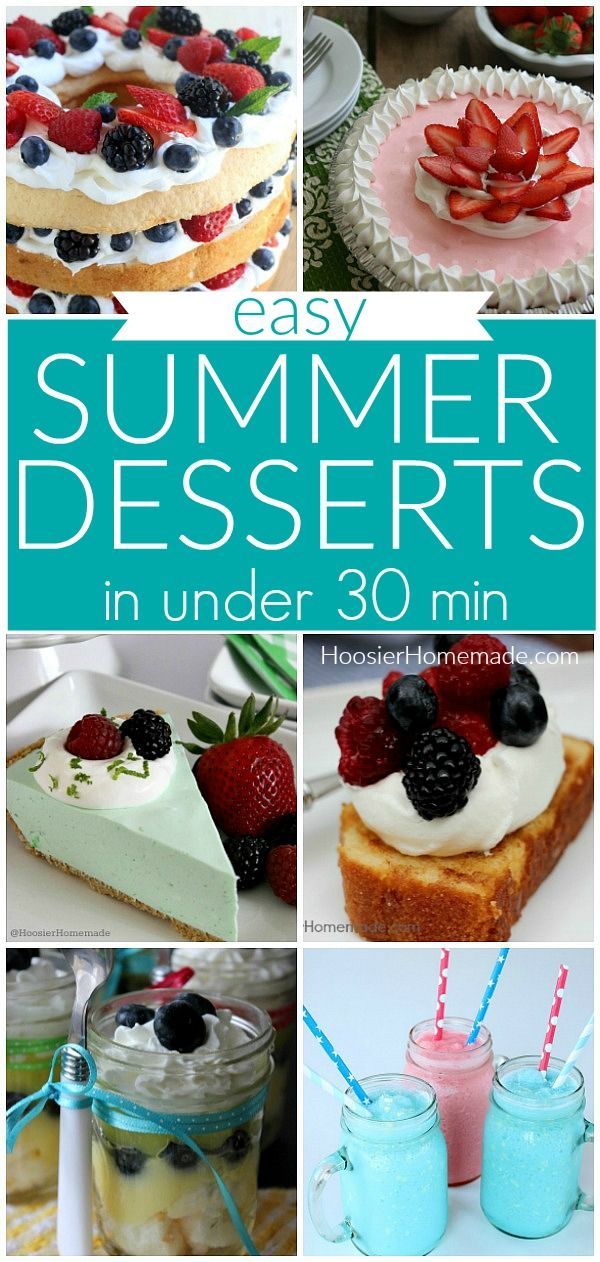 Summer Desserts -   16 fourth of july desserts For A Crowd ideas