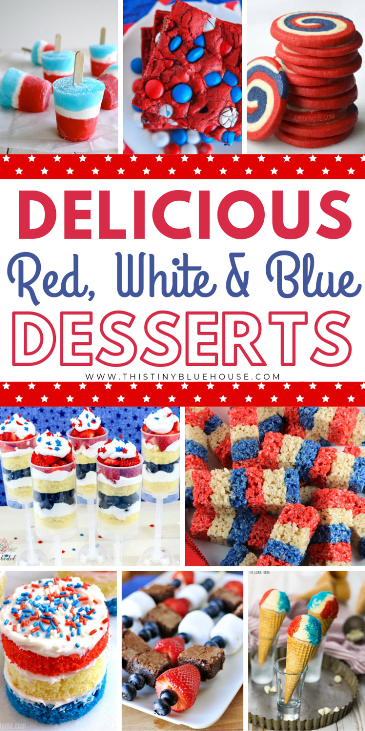 25 Best Delicious 4th Of July Dessert Ideas -   16 fourth of july desserts For A Crowd ideas