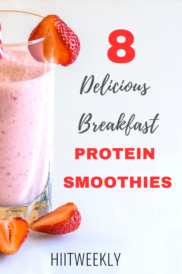 8 Protein Smoothie Recipes For Weight Loss -   16 healthy recipes For Weight Loss protein ideas