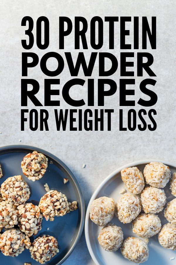 30 Protein Powder Recipes to Help You Feel Full and Lose Weight -   16 healthy recipes For Weight Loss protein ideas
