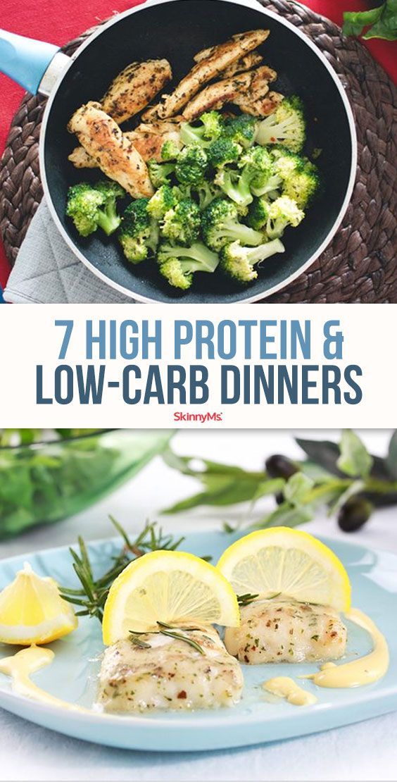 7 High Protein & Low-Carb Dinners -   16 healthy recipes For Weight Loss protein ideas
