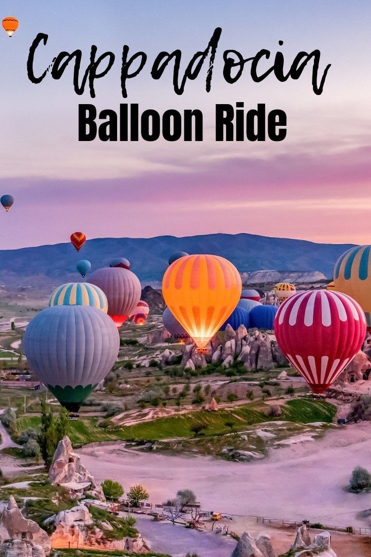 Cappadocia Hot Air Balloon Ride: Bucket List Ballooning -   16 travel destinations Turkey air balloon ideas