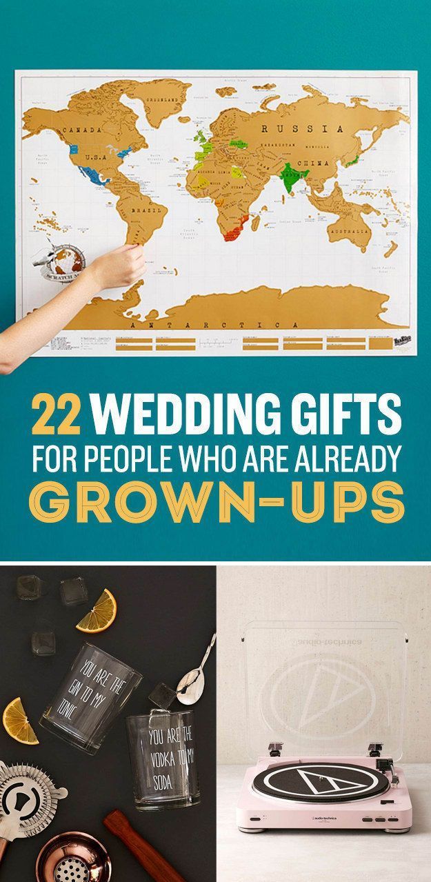 22 Wedding Gifts For Couples Who Already Have It All Together -   16 wedding Gifts for best friend ideas