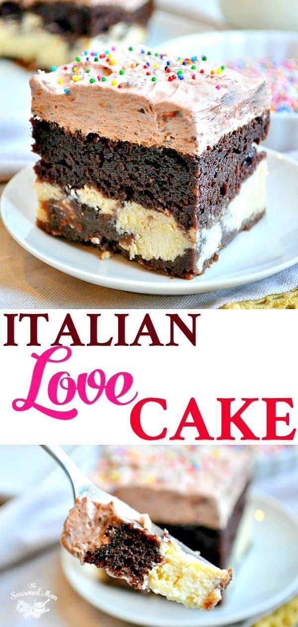 Easy Chocolate Italian Love Cake -   17 best desserts For Kids ideas