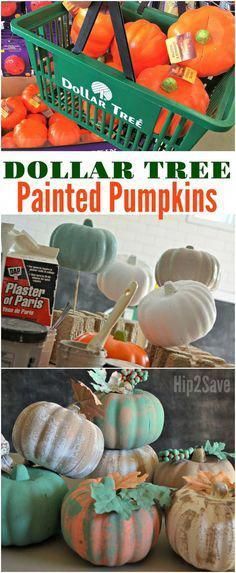 Easy Pumpkin Crafts With Dollar Tree Items -   17 diy projects Paint dollar stores ideas