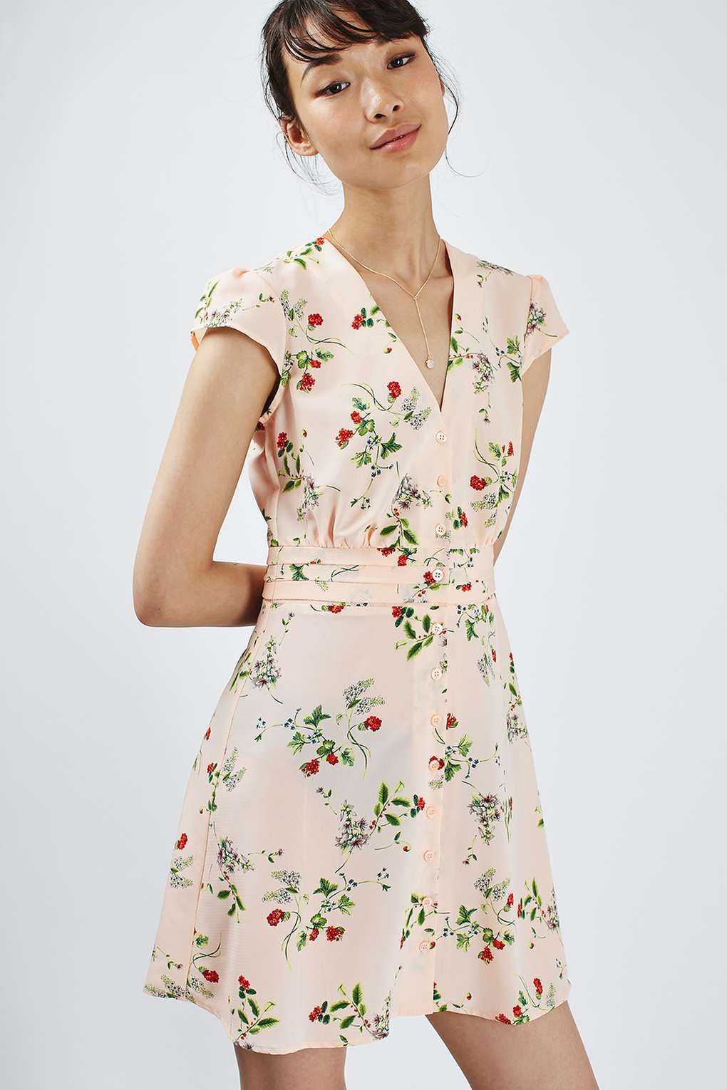 Floral Tea Dress -   17 dress Simple floral ideas
