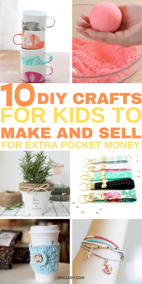 10 Crafts For Kids To Sell For Profit That Are Super Easy To Do -   18 diy projects To Sell homemade ideas