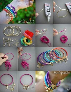 DIY Wrap Bangles -   18 diy projects To Sell homemade ideas
