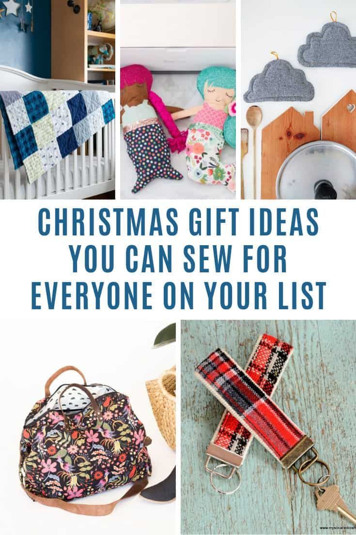 25 Sewing Christmas Gift Ideas for Everyone on Your List -   18 fabric crafts For Boys christmas gifts ideas