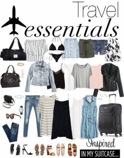 41 ideas travel packing outfits summer suitcases -   18 holiday Style travel ideas